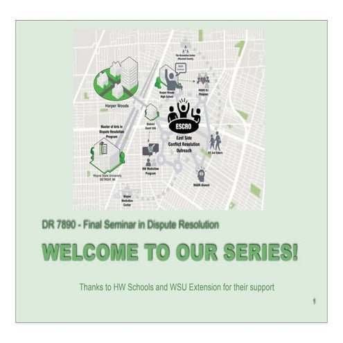 Building Conflict Competencies Through Service Learning