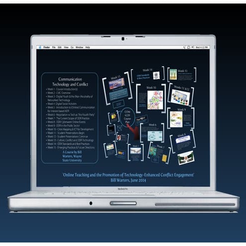 Warters Teaching Dispute Resolution Online - Stanford 2014