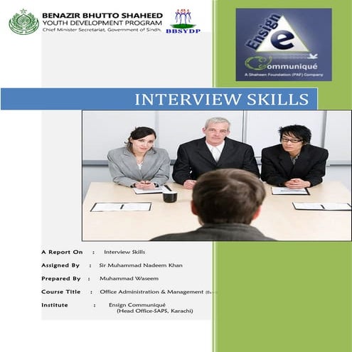 Interview skills