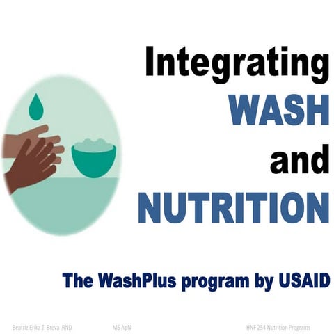 WASH and Nutrition intergration