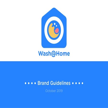 Wash@home brand guidelines