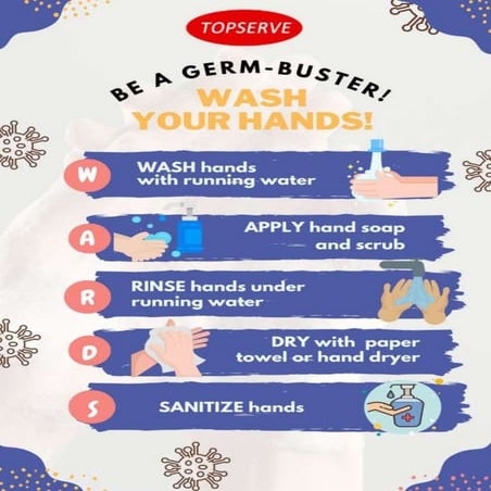 Guidelines on prper hand washing especially in food handling | PPTX