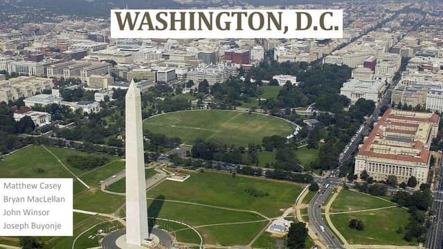 Washington, d.c. presentation