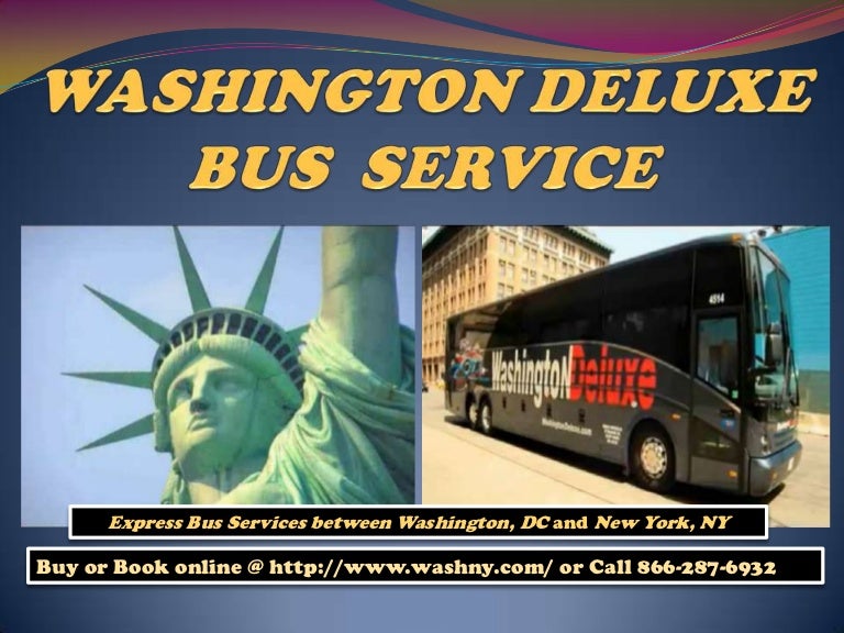 Washington deluxe bus service