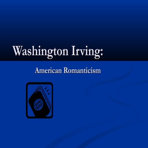 Washington irving power point guided notes ppt