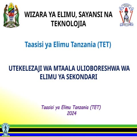 WASILISHO LA MTAALA ULIOBORESHWA 2025.ppt