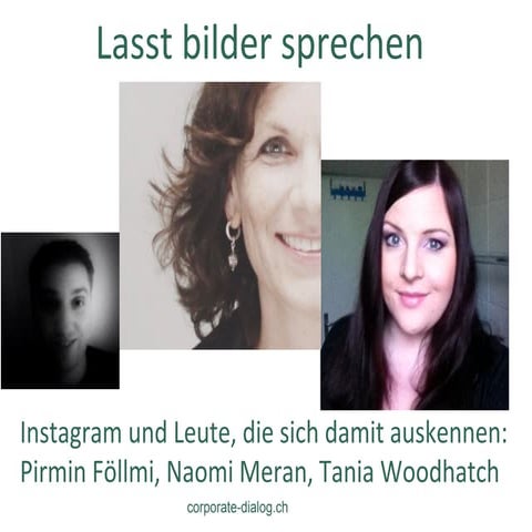 Lasst Bilder sprechen - Was Instagram kann