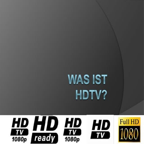 Was ist HDTV