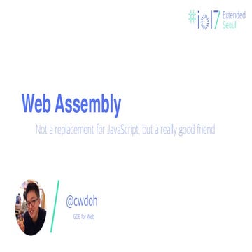 introduction to Web Assembly | PPT
