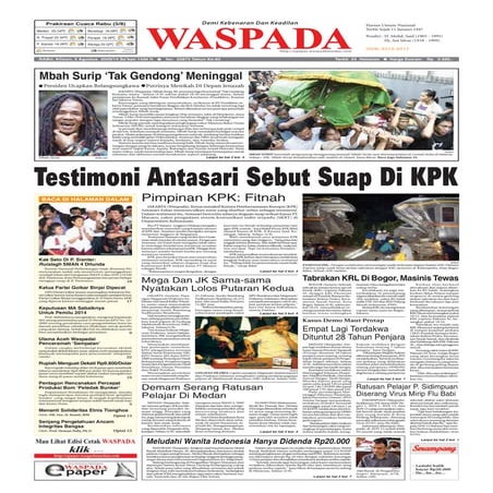 Waspada Aceh 5 Agustus 2009
