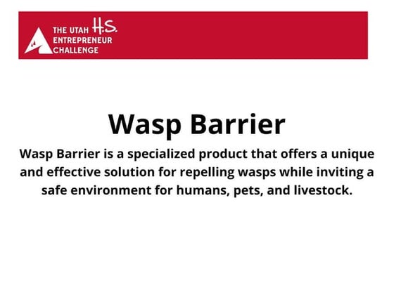 Wasp Barrier