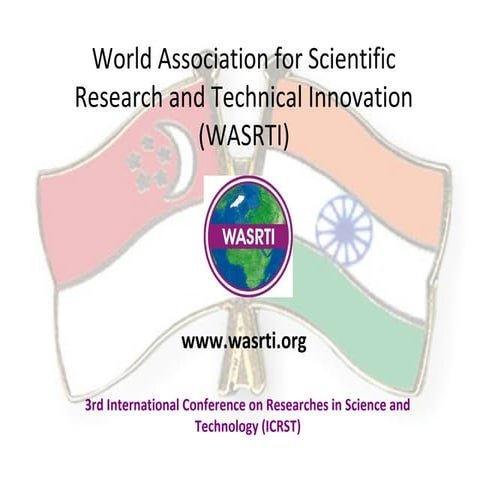 3rd International Conference on Researches in Science and Technology ...