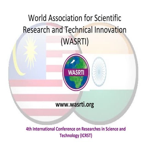 4th International Conference on Researches in Science and Technology (ICRST)