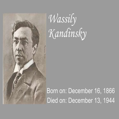Wassily Kandinsky PowerPoint