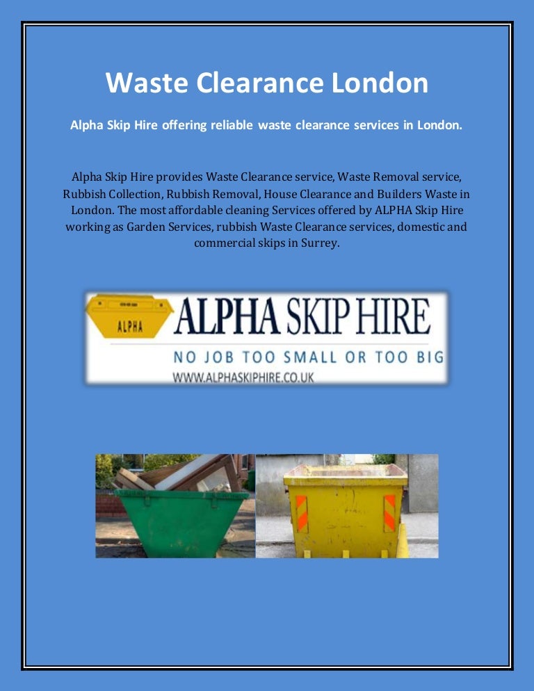 Waste Clearance Surrey
