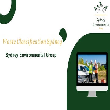 Waste Classification Sydney | PPTX