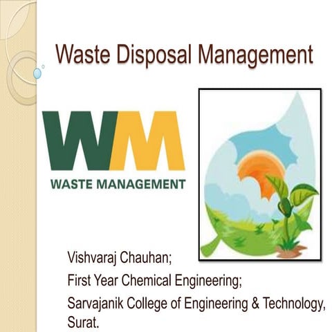 Waste Disposal Management - Basics