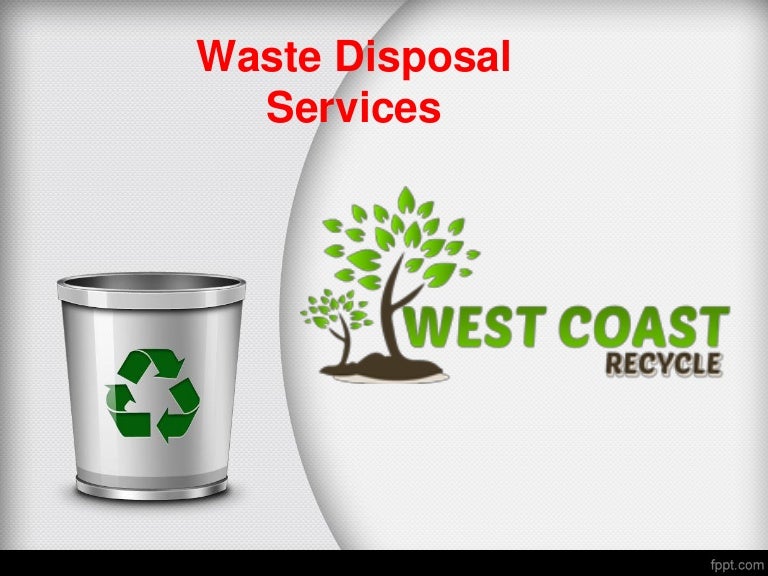 Waste disposal services