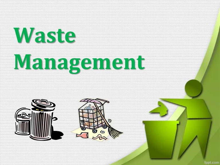 poster presentation on waste management