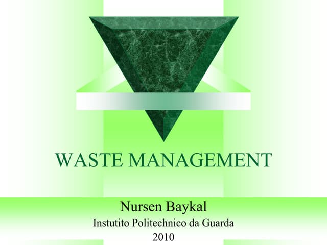 Image showcasing Waste Minimization Technics | PPTX