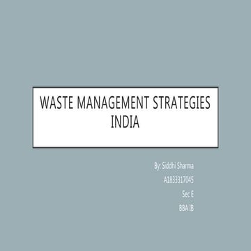 Evaluating Garbage Vulnerable Points (GVPs) in fringe areas of Vadodara ...