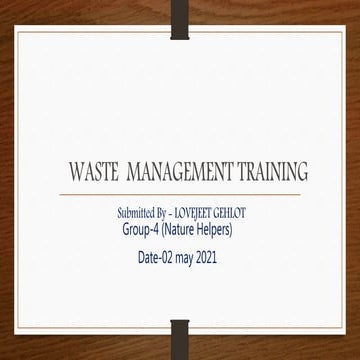 Waste  management