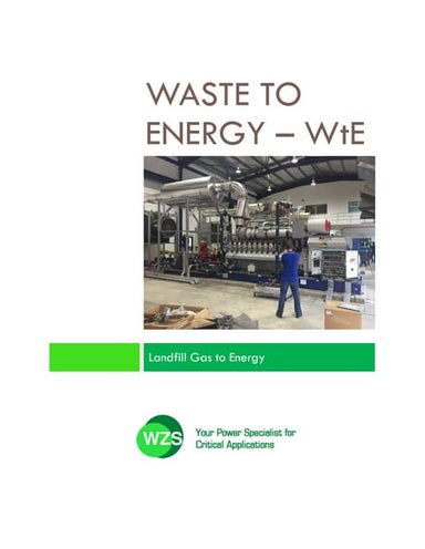 Waste to Energy