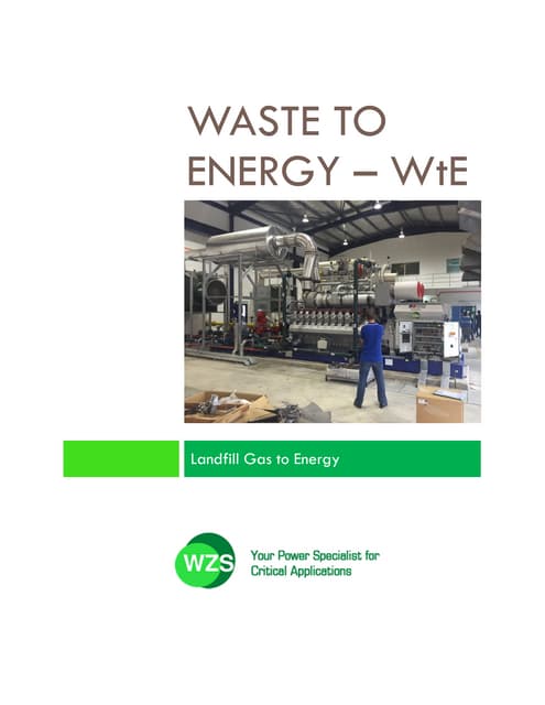 Waste to Energy