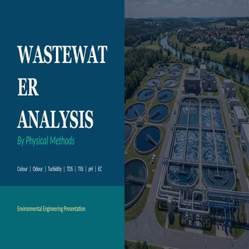 SOP Water Analysis | PDF