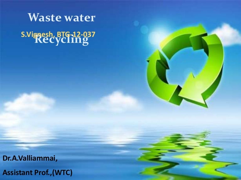 Wastewater Recycling