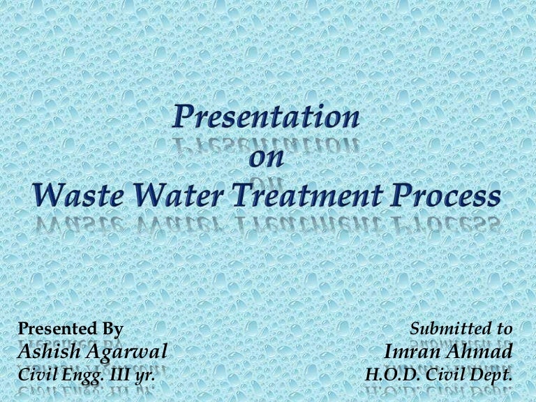 Waste water treatment processes