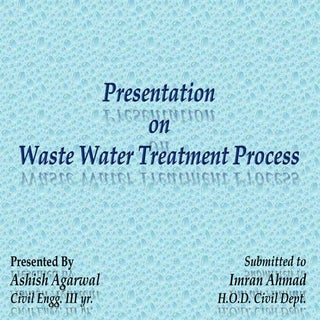Waste water treatment processes