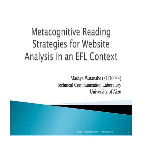 Watanabe presentation