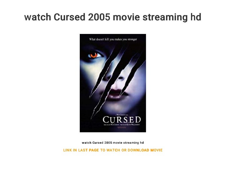 Cursed By Light Streaming watch Cursed 2005 movie streaming hd