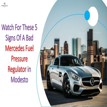Is Your Mercedes'S Psi Killing Your Fuel Economy? - rgadg0s