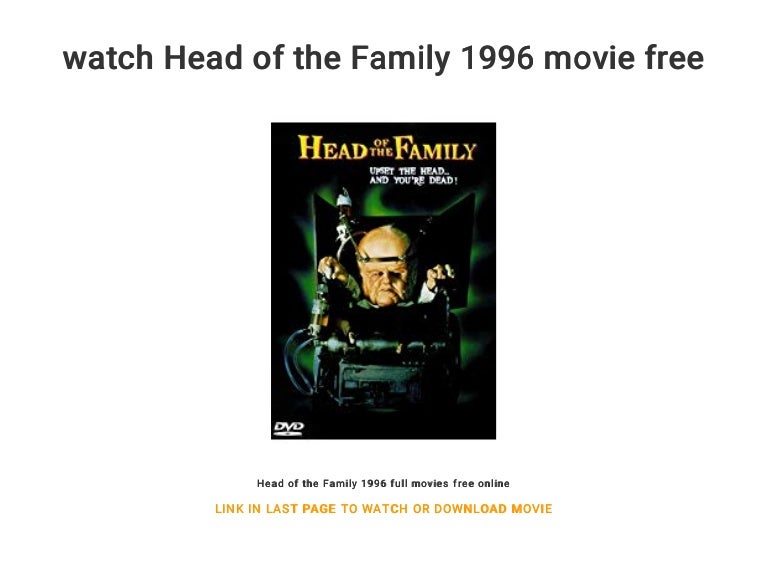 watch Head of the Family 1996 movie free