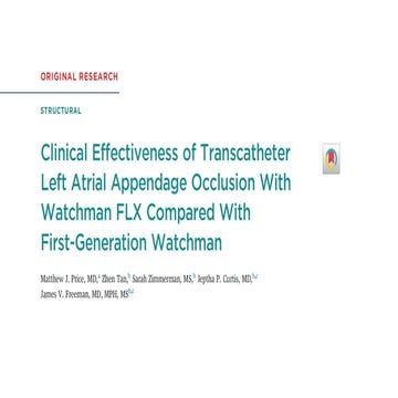 Watchman FLX vs first generation watchman.pptx