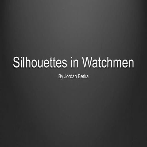 Watchmen | PPTX