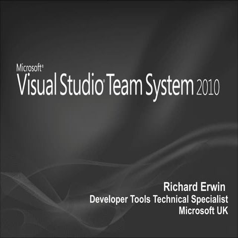 Visual Studio Team System 2010