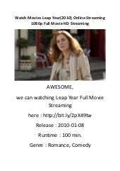 Leap year the movie