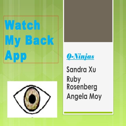 Watch My Back by Q-Ninjas