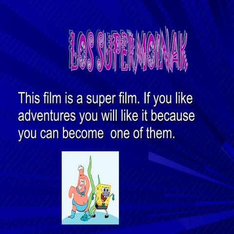 Watch Our Film! By Hasier And Unai