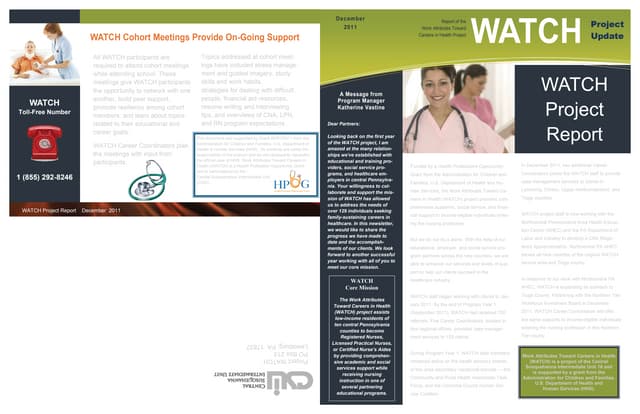 WATCH Partner Report