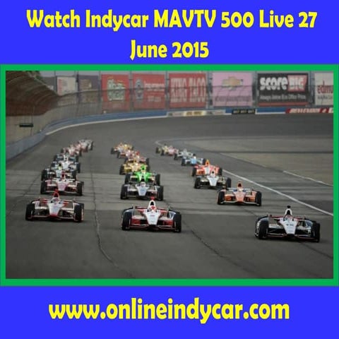 Watch the indycar live racing | PPT