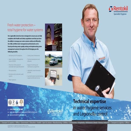 Water Hygiene - L8 Legionella Control | PDF