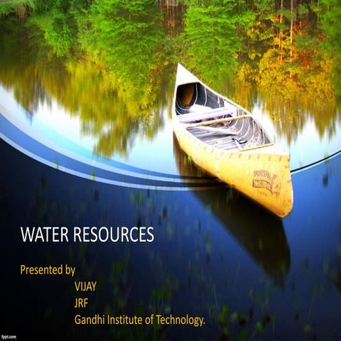 Water resources 
