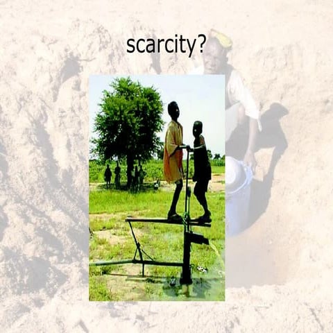 Water Scarcity Drought Management Mitigation | PPT