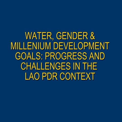 Sea Level Rise and Shifting Maritime Jurisdictional Limits (IWC5 ...