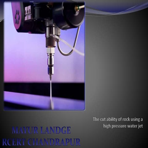 Learn About Waterjets – Waterjet Cutting – Silke Nolden