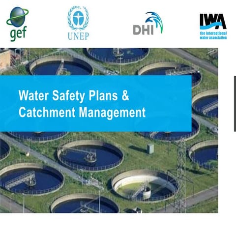 Water safety plans & catchment management